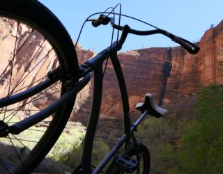 Op de fiets cruisen door Zion National Park