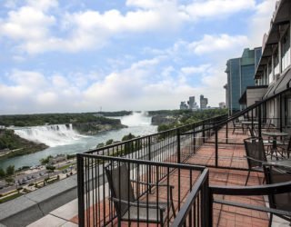 Niagara Falls hotel: terras
