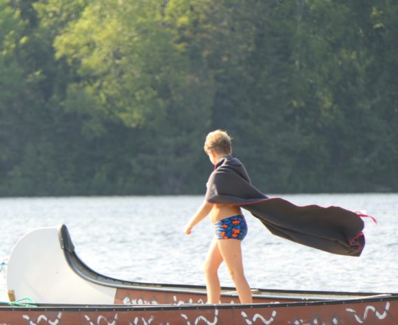 Peddelen in Canada met kinderen