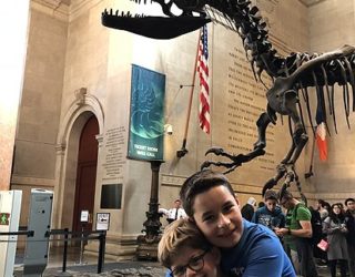 Natural Museum of History met kinderen