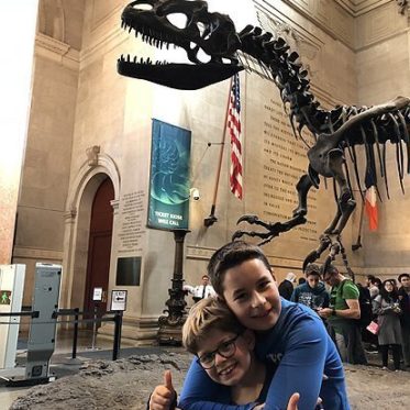 Natural Museum of History met kinderen