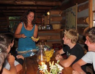 Chalet: aan tafel