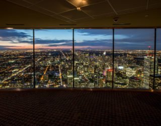 CN tower Toronto: uitzicht