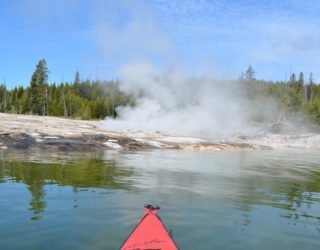 Verken Yellowstone Lake per kayak