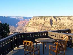 De Grand Canyon lodge: terras