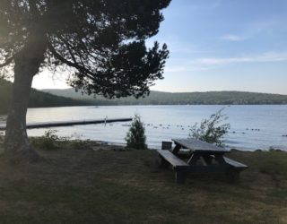 Duchesnay: aan het meer