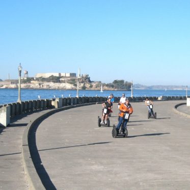 Bezoek San Francisco per segway met kinderen