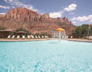 Lodge Zion National Park, zwembad