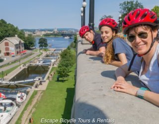 fietsen door de mooie hoofdstad Ottawa