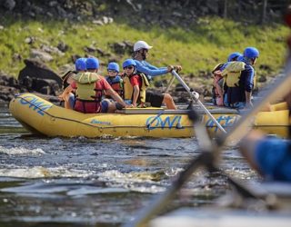 Raften op de Ottawa rivier