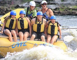 Raften op de Ottawa rivier