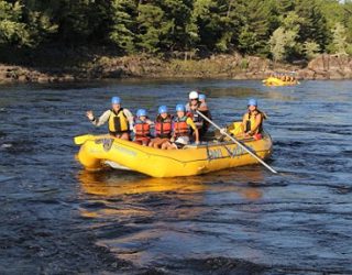 Raften op de Ottawa rivier