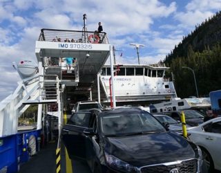 Tadoussac Canada: met de auto op de boot