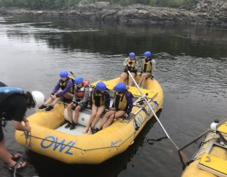 Raften op de Ottawa rivier