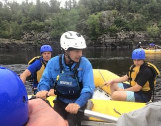 Raften op de Ottawa rivier