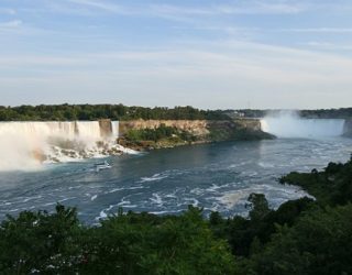 De spetterende Niagara Falls