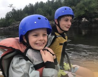 Raften op de Ottawa rivier