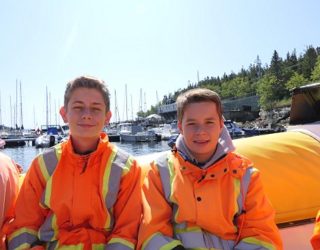 walvissencruise in Tadoussac, Canada op de boot