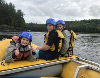 Raften op de Ottawa rivier