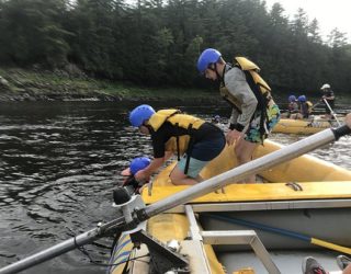 Raften op de Ottawa rivier