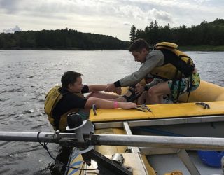 Raften op de Ottawa rivier