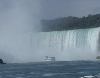 De spetterende Niagara Falls