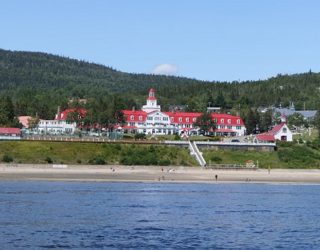 Tadoussac Canada: uitzicht op het water