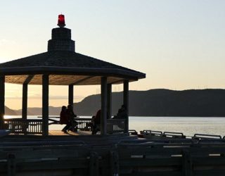 Tadoussac Canada: zonsondergang