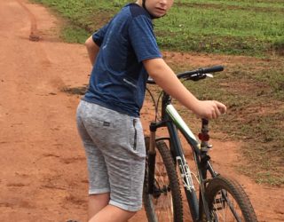 mountainbiken in een wildreservaat in Swaziland