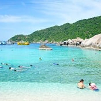 Koh Tao met de kinderen