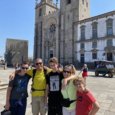 Familiefoto in Porto