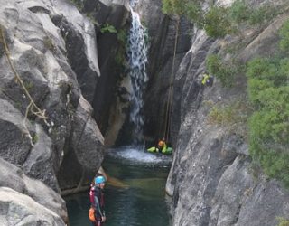 waterval in het nationale park