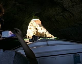 de prachtige grotten van de Algarve