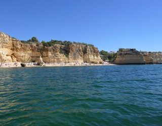 Met de boot in de Algarve