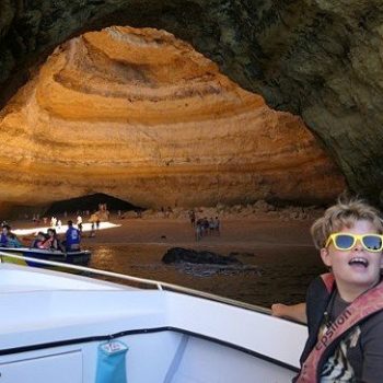 Prachtige grot van de Algarve