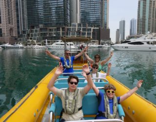 Ontdek Dubai vanop de zee met de speedboot