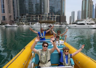 Ontdek Dubai vanop de zee met de speedboot