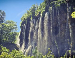 Plitvice waterval