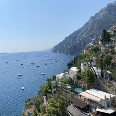 Positano zicht op zee