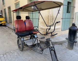 Fiets in Oude Havana