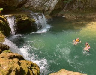 Kajak dichtbij Plitvice