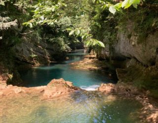 Kajak dichtbij Plitvice