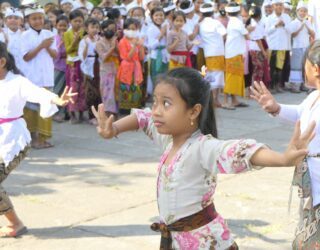 Dansende kinderen