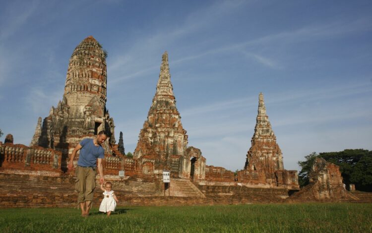 Ayutthaya met kind