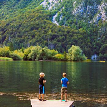 Kids Lake Bohinj