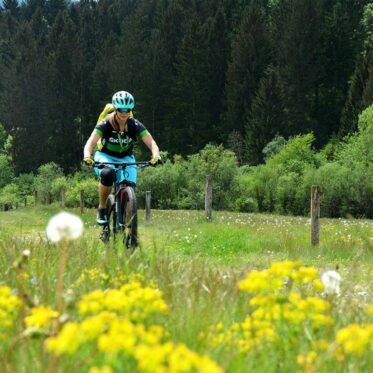 Biking met kinderen Bled