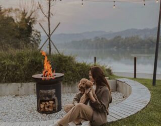 Glamping met hond in Slovenië