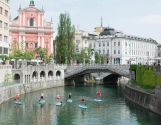 Supping door Ljubljana