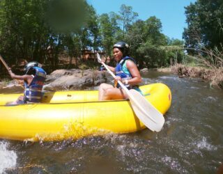 Familierafting op de Sabie rivier in Hazyview