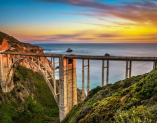 Bixby Bridge bij Big Sur